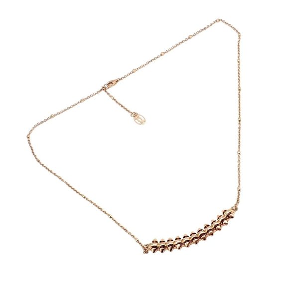 Authentic! Clash De Cartier 18k Rose Gold Large Necklace - Picture 1 of 12